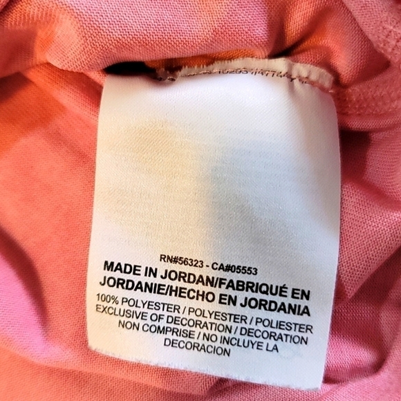 Nike dri-fit Wyoming Roots tank light pink Great preworn condition size small - Picture 4 of 5